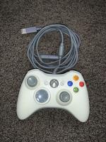 Mando Xbox 360 Color Blanco ( Con Cable Usb )originale, usado segunda mano  Perú 